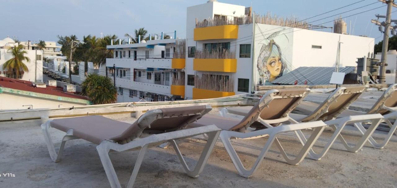Casa Aura - Center Studio With Kitchen Isla Mujeres Buitenkant foto